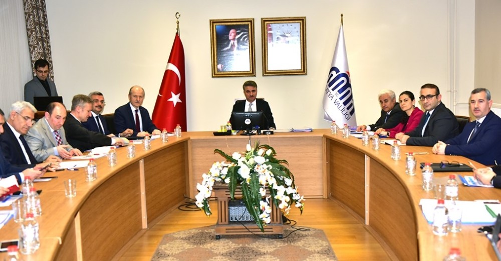 Deprem değerlendirme toplantısı düzenlendi 