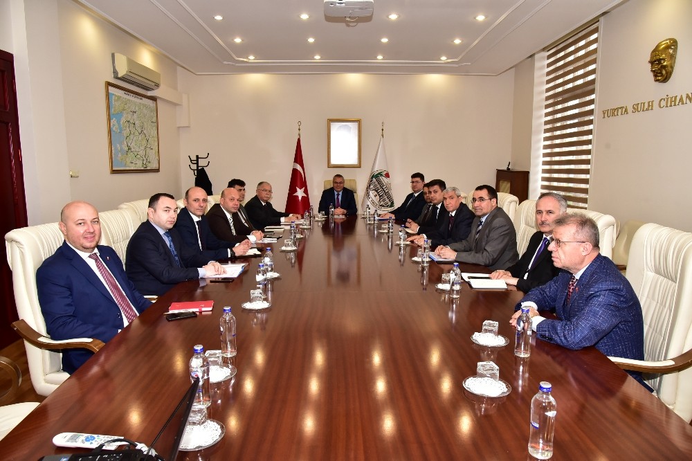 Deprem sonrası çalışmalar değerlendirildi 