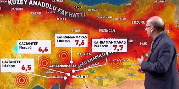 Deprem uzmanı bir sonraki depremi canlı yayında açıkladı! 7 üzeri olduğunu söyledi
