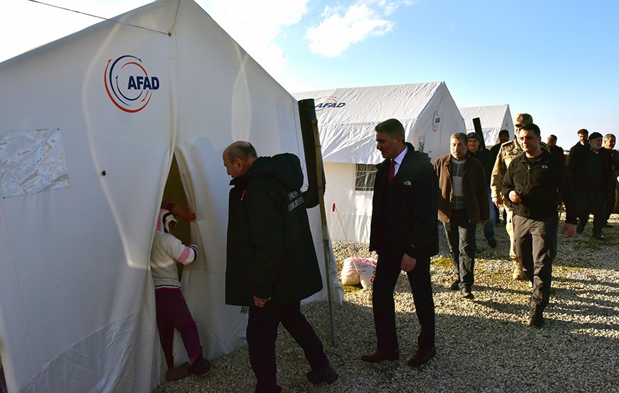Deprem yardımı denetlemesi 