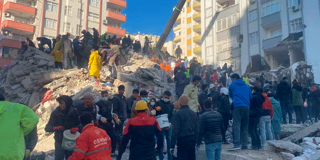Depremde 6. gün: Can kaybı 20 bin 665'e yükseldi