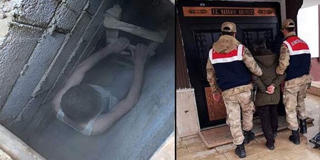 Depremde cezaevinden firar etti, 8 yıl sonra gizli bölmede yakalandı