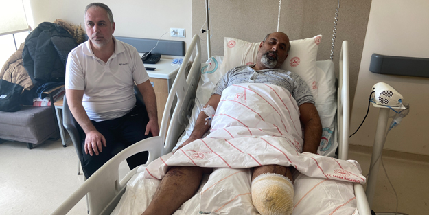 Depremde çöken binanın balkonundan atlayarak hayatta kaldı! Korku dolu anları böyle anlattı