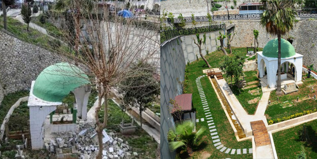 Depremde hasar görmüştü! O türbe onarılacak