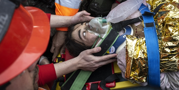 Depremden 177 saat sonra enkazdan kurtarıldı