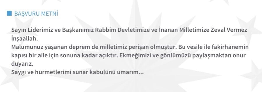 Depremden sonra CİMER’e destek mesajı yağdı 