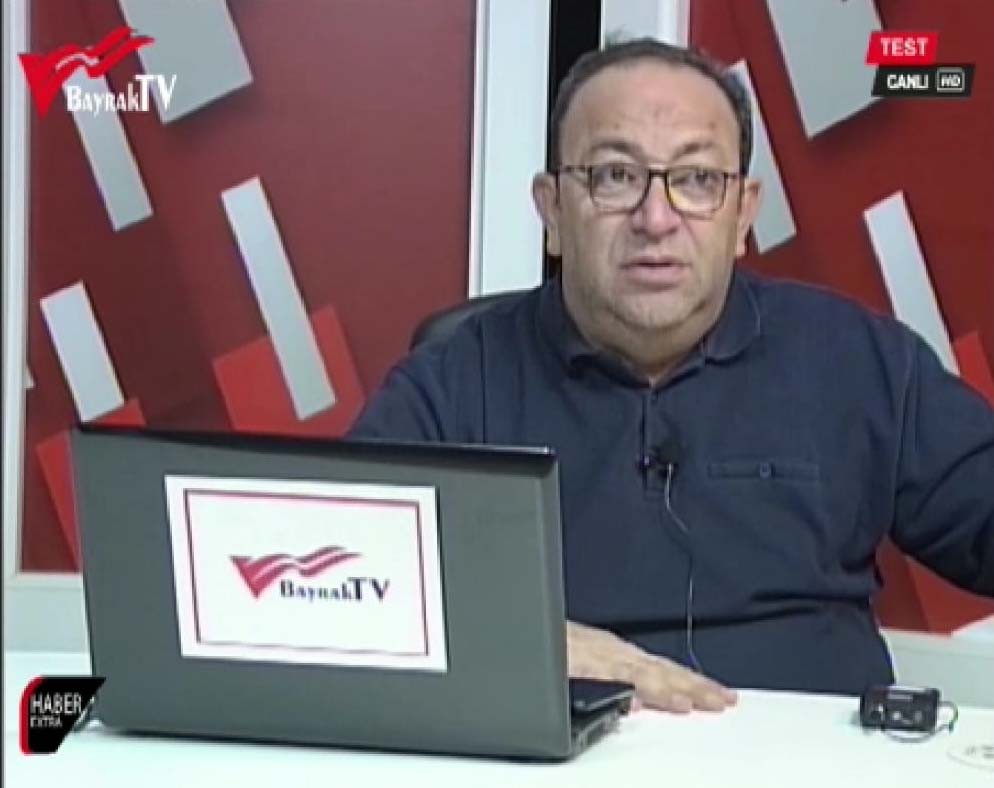 Depreme canlı yayında yakalandı 