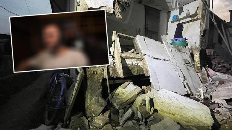 Depreme canlı yayında yakalandı! Besmele çekip bunu yaptı