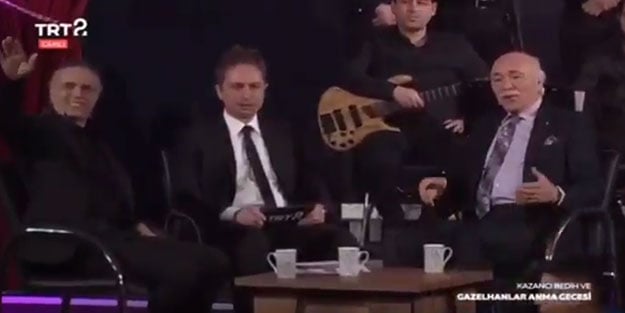 Depreme canlı yayında yakalandılar! Stüdyodakileri sakinleştirmeye çalıştılar
