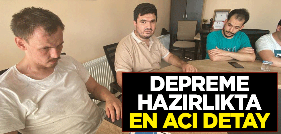 Depreme hazırlıkta en acı detay