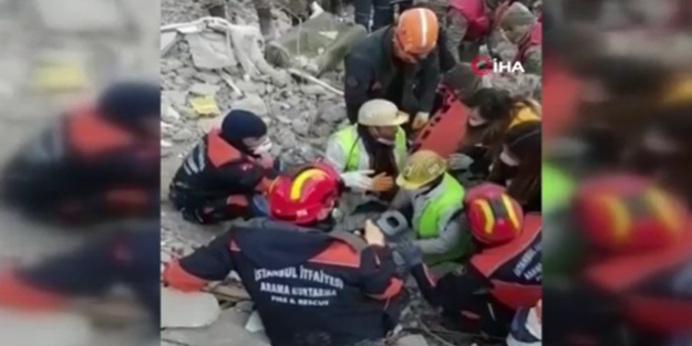 Depremin 228. saatinde gelen mucize!