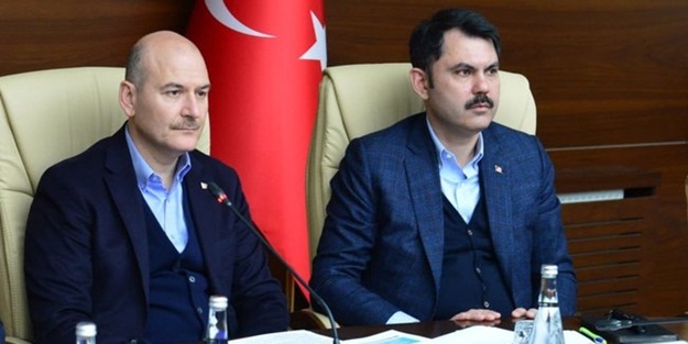 Depremin ardından Bakan Kurum, Soylu ve Cumhurbaşkanı Yardımcısı Oktay'dan flaş karar