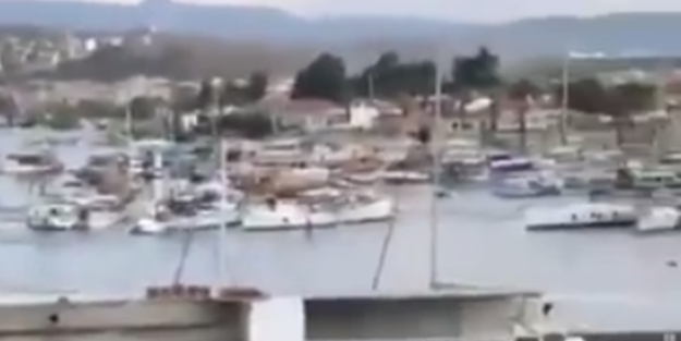Depremin ardından tsunami paniği