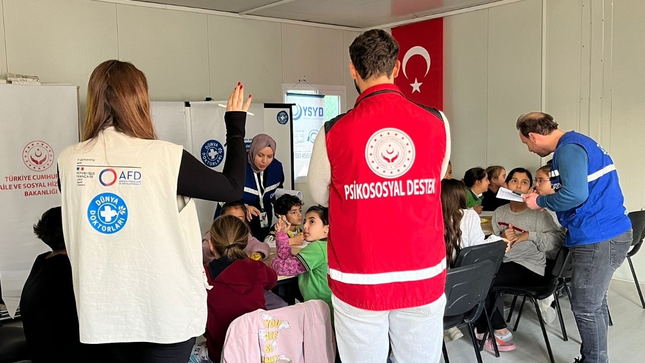 Depremin ikinci yılında Dünya Doktorları’ndan Hatay’da sürekli ve sürdürülebilir destek çağrısı