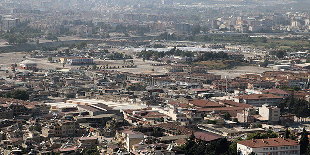Depremin yıktığı Hatay'da şehirde kalan izler havadan görüntülendi!