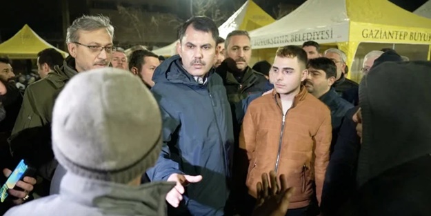 Depremzedeler Bakan Kurum'la dertleşti: Zihniyeti kötü olan insanlar bu devleti parçalıyorlar