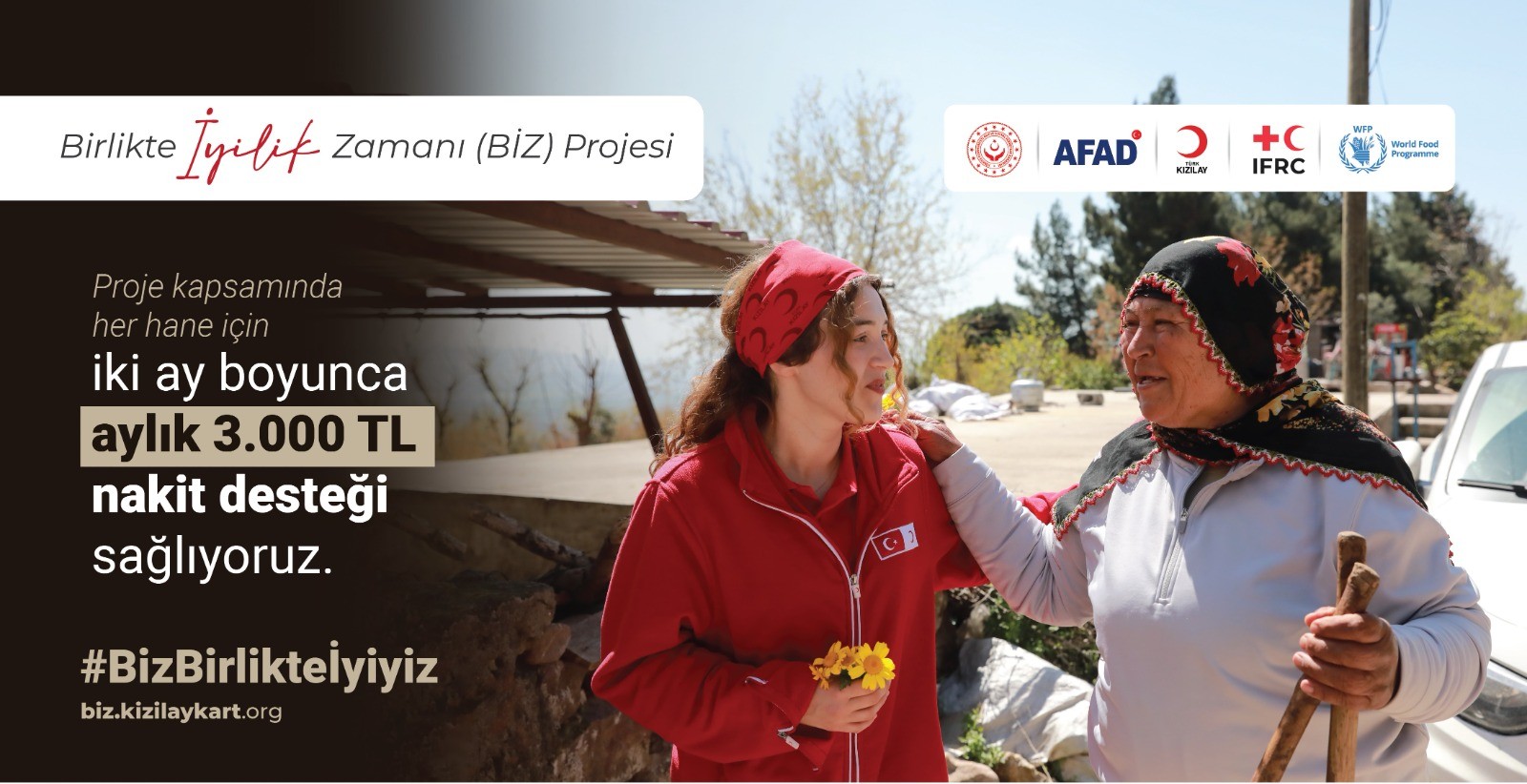 Depremzedeler İçin Nakdi Destek Modeli “BİZ” Hayata Geçti