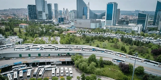 Depremzedeler, sandığa gitmek için AŞTİ'de yoğunluk oluşturdu