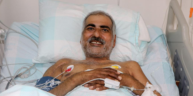 Depremzedelere tırla yardım getirirken Bingöl'de kaza geçiren Pakistanlı Mashan, 3 ay sonra gözlerini açtı