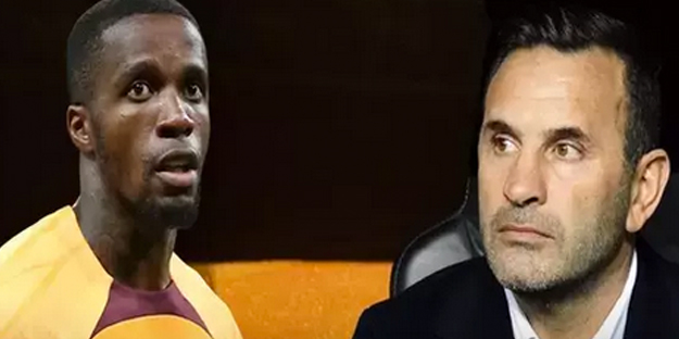 Derbi öncesi bir bu eksikti! Okan Buruk ile Zaha birbirine girdi. Ayıkla pirincin taşını şimdi...