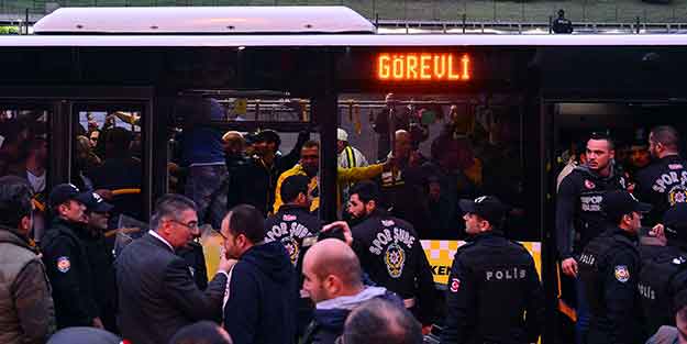 Derbi öncesi olay çıktı! 7 taraftar gözaltına alındı