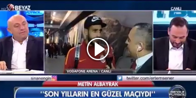 Derbi sonrası Galatasaraylı oyuncudan olay yorum