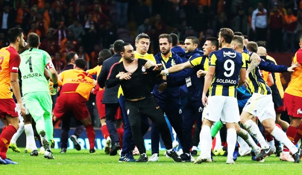 Derbideki olaylar için Caner örneği