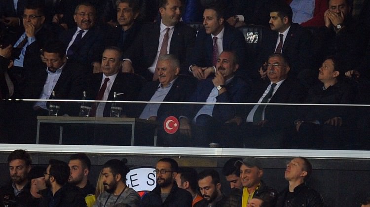 Derbinin konuğu Başbakan Yıldırım oldu