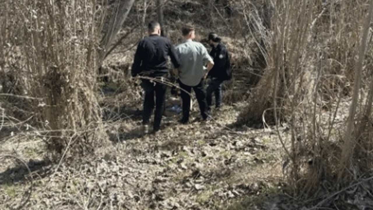 Dere kenarında bulundu! Hemen imha edildi!