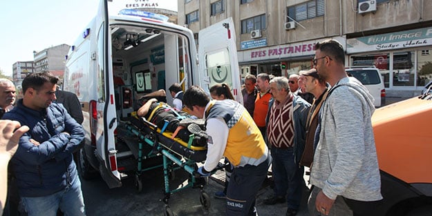 Dere kenarında gezmek isterken 4 metreden düştü