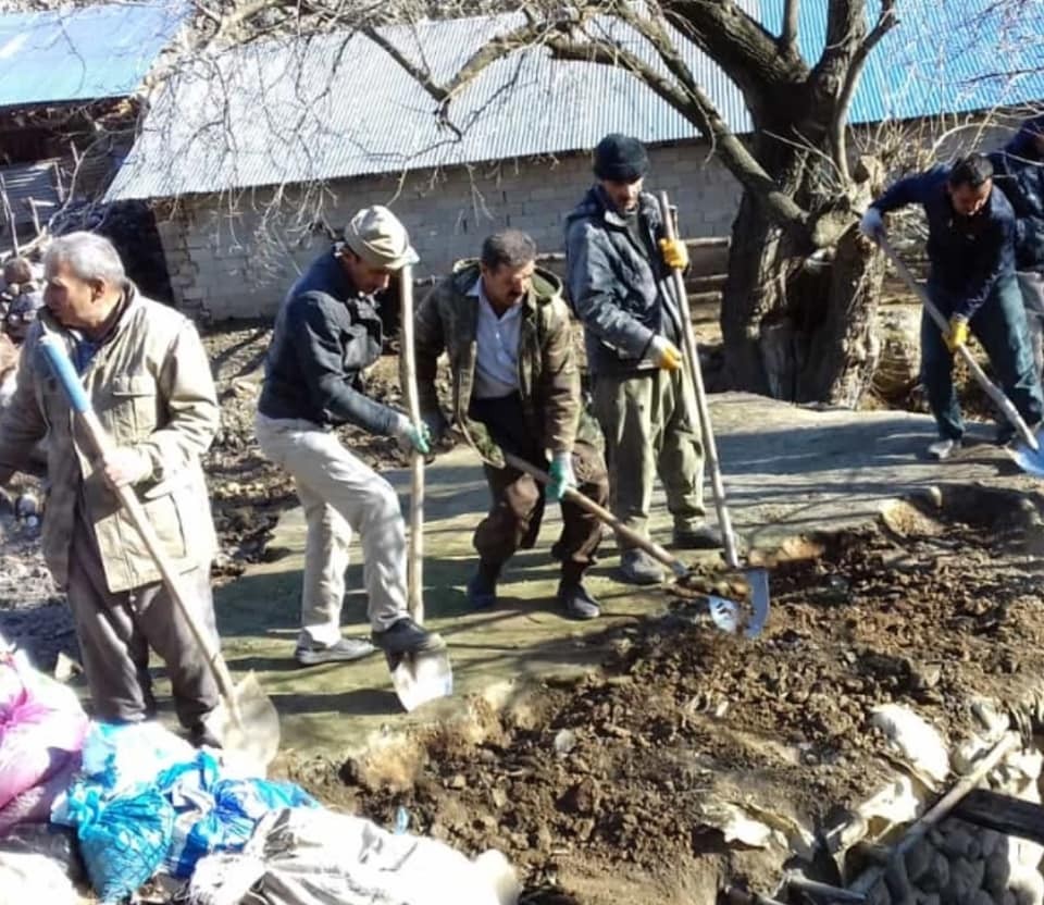Derecik’teki 70 yıllık su değirmeni yeniden onarılıyor 