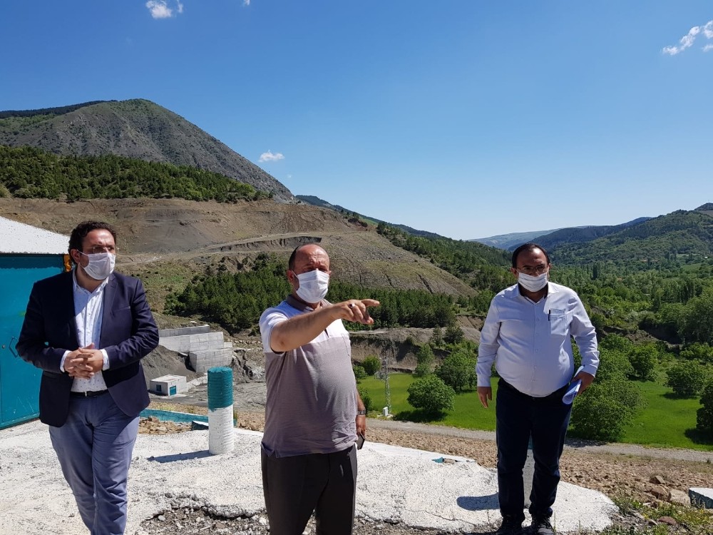 Derekargın göleti tarıma can verecek 