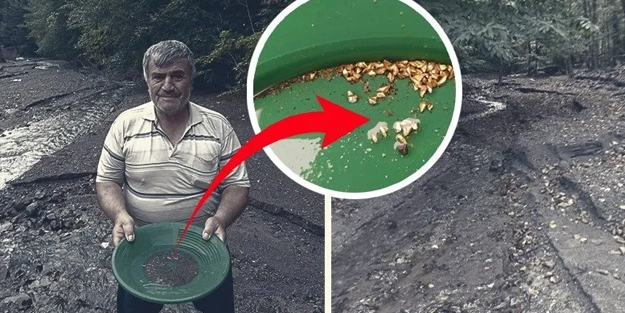 Derelerden gram gram altın çıkarıyor!