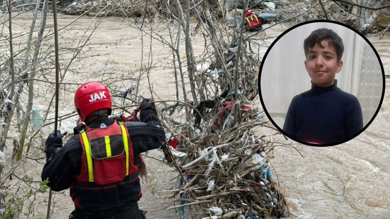 Dereye düşen çocuktan acı haber: Osman 3 gün sonra 300 metre ileride bulundu