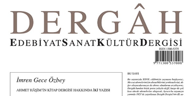 Dergah Dergisi'nin Mart sayısı çıktı