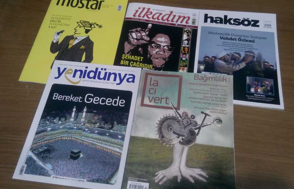 Dergi demek, emek demektir!