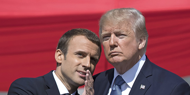 Derin devlet, Macron hakkında Trump'ın evini bastıracak ne biliyor?