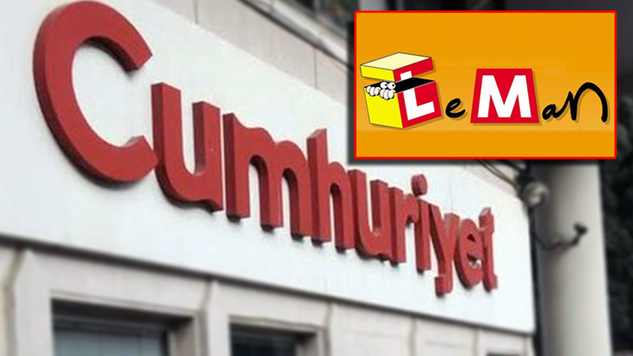 Derin Kemalizmin aparatı Cumhuriyet, Peygamber'e hakaret eden Leman'a sahip çıktı!