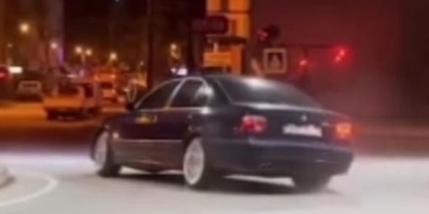 Ders olsun! Drift yapan sürücüye 20 bin 342 lira ceza