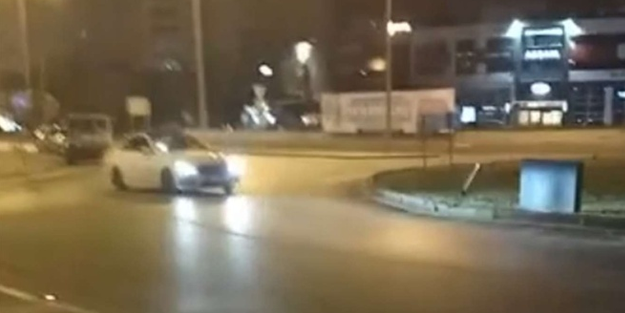 Ders olsun! Mersin'de drift yapan sürücüye 22 bin 885 lira ceza