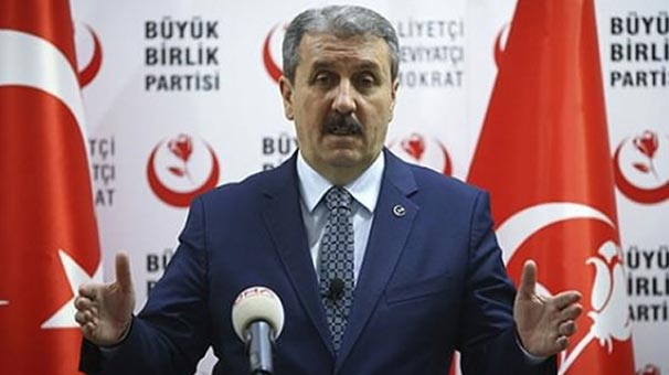 Destici: Büyük Birlik Partisi'nin duruşu nettir