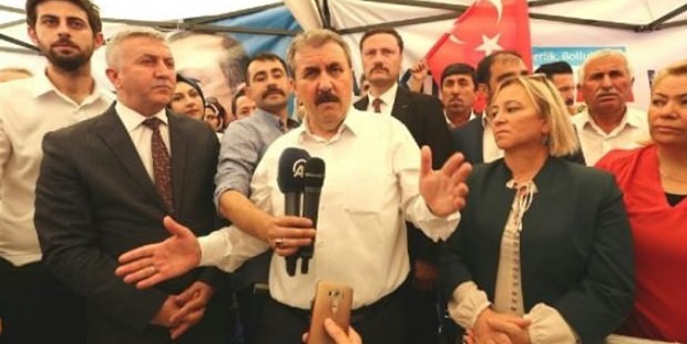 Destici: İnce, Karamollaoğlu ve Akşener, Demirtaş'a madalya mı takacaktı?