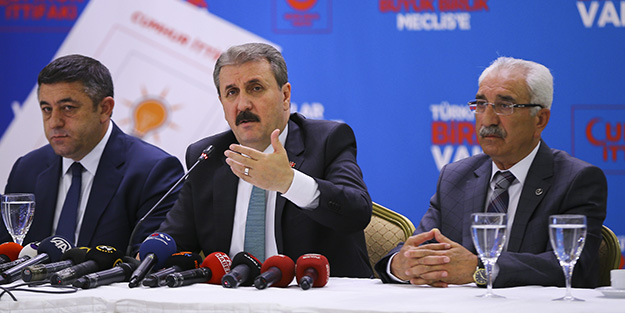 Destici: Millet İttifakı PKK-HDP ile birlikte