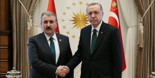 Destici'den Başkan Erdoğan'a tebrik