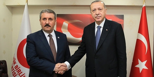 Destici'den Erdoğan'a tebrik telefonu