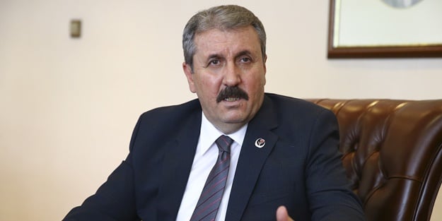 Destici'den Filistin Büyükelçisi'ne ziyaret