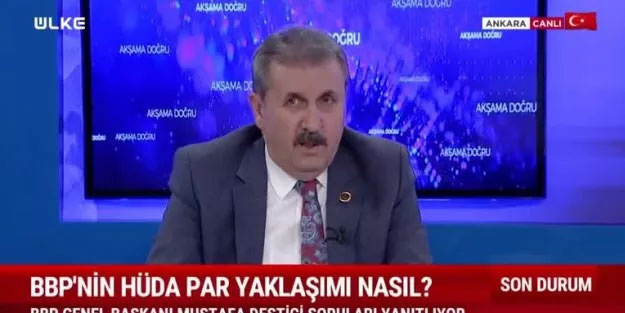 Destici'den HÜDA-PAR çıkışı: Kendilerini iyi anlatmalılar