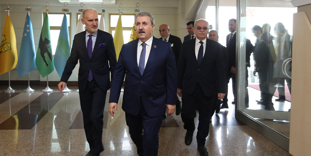 Destici'den sert tepki: Cumhurbaşkanını tehdit etmek kimsenin haddi değil