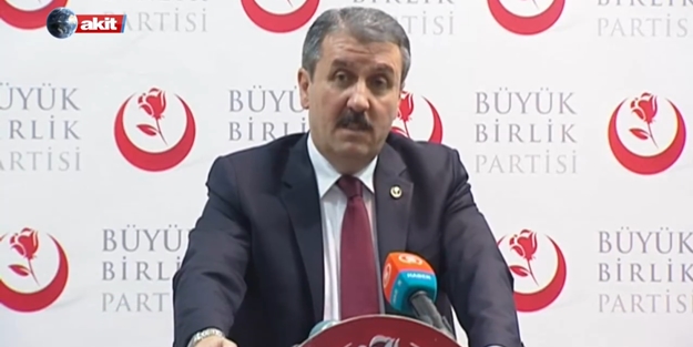 Destici'nin basın toplantısını sadece STV takip etti