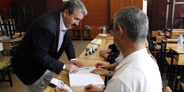 Destici'nin sandığından Demirtaş'a 1 oy çıktı